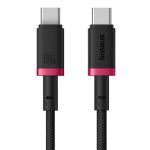 Baseus Cable USB-C to USB-C Dura Braided 2.0m 100W Black+Red