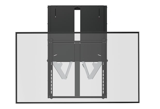 prpfffff Brateck IFP Wall Mount Manual Vertical Motion 60x60 65kg HAW400E-65 - Image 1