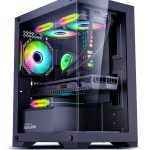 Armaggeddon Aquaron Micro ATX Gaming Case Black