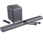 SonicGear STUDIOBAR 3000 Dolby Atmos 700W 5.1.2 Soundbar Incl 2xUHF Wireless Microphones 3xHDMI,BT,USB