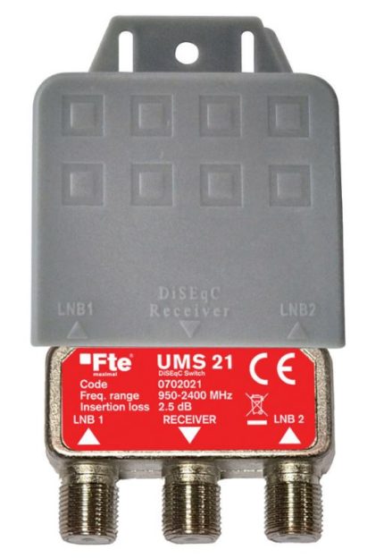 FTE Satellite Diseqc Switch 2-1 UMS21