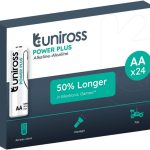 Uniross Alkaline AA Power Plus Box of 24 Pcs