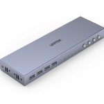 Unitek KVM HDMI 4K60Hz Switch 4-1 with 4-Port USB Hub V306A