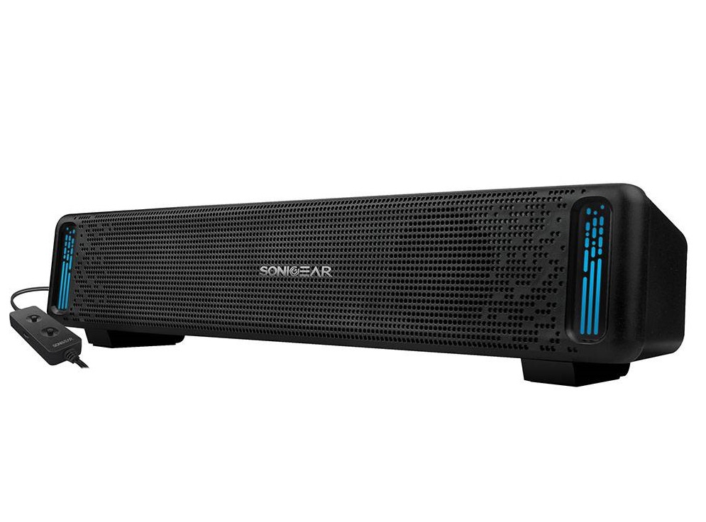 xH3Deur61678672549-1000x1000_AAAAAAAAAA SonicGear SONICBAR U200 USB RGB Soundbar Black - Image 1