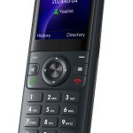 Yealink IP Phone Cordless Wi-Fi 6 Handset Roaming Dual Band with Bluetooth AX83H