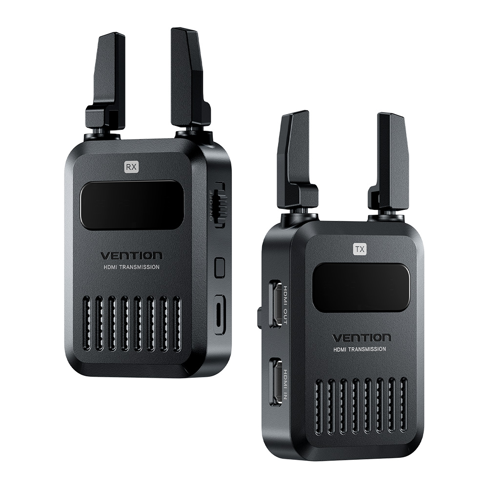 1 Vention ADUB0 Professional Wireless HDMI Kit 5.8Ghz up to 200m & Camera Mountable - Image 1