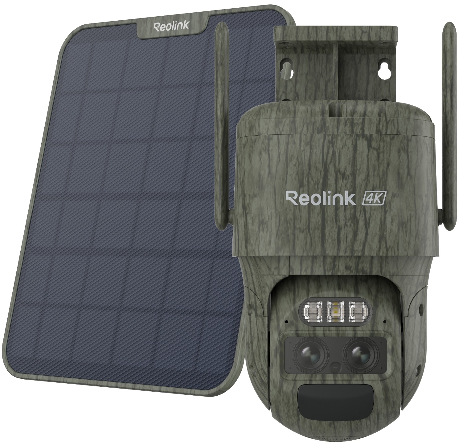1-Trackmix_Series_G770-C_SP2_1750927274 Reolink BP4G Outdoor Battery Camera 4K Trackmix LTE (G770-C) (Camo) Bundle - Image 1