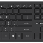 Alcatroz Keyboard & Mouse Wireless Xplorer AIR 3300 Black
