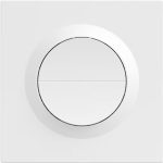 Sonoff Zigbee Smart Wall Mechanical Switch 1-Button 2 Gang White With Matter