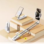 Baseus TechShot Series Aluminium Selfie Stick Extendable up to 61cm White