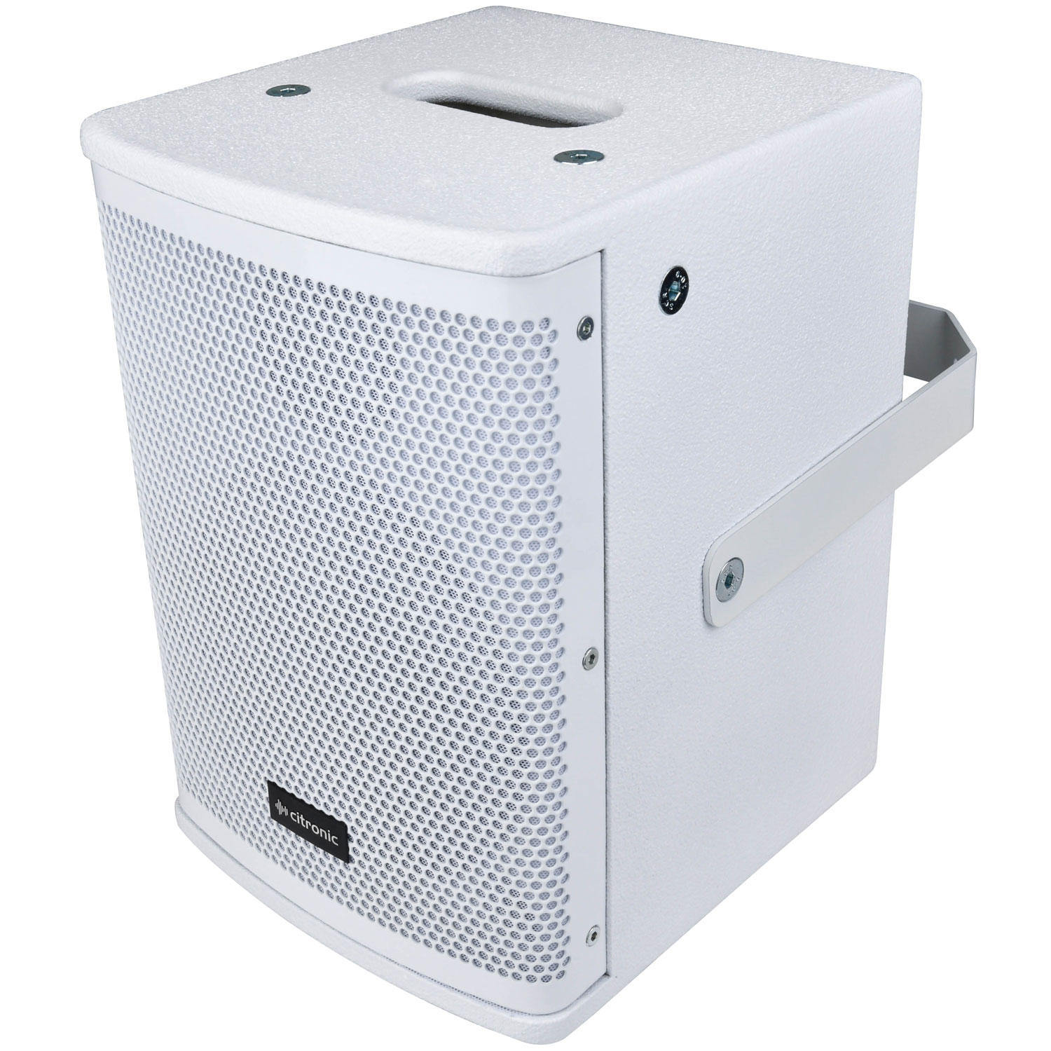 178747UK_CO5 Citronic CUBA-6W White Full Range 6'' Passive MDF Speaker 200W 178.747UK - Image 1