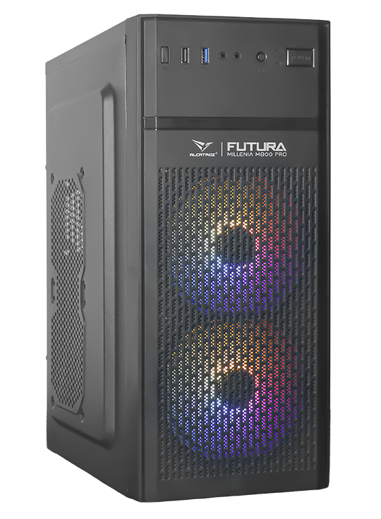 1_-_main_1775728150 Alcatroz PC Case M-ATX FUTURA MILLENIA ECO M800 PRO with 250W PSU - Image 1