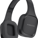 SonicGear Headphones Bluetooth Fabric + Foldable AIRPHONE 7 Graphite