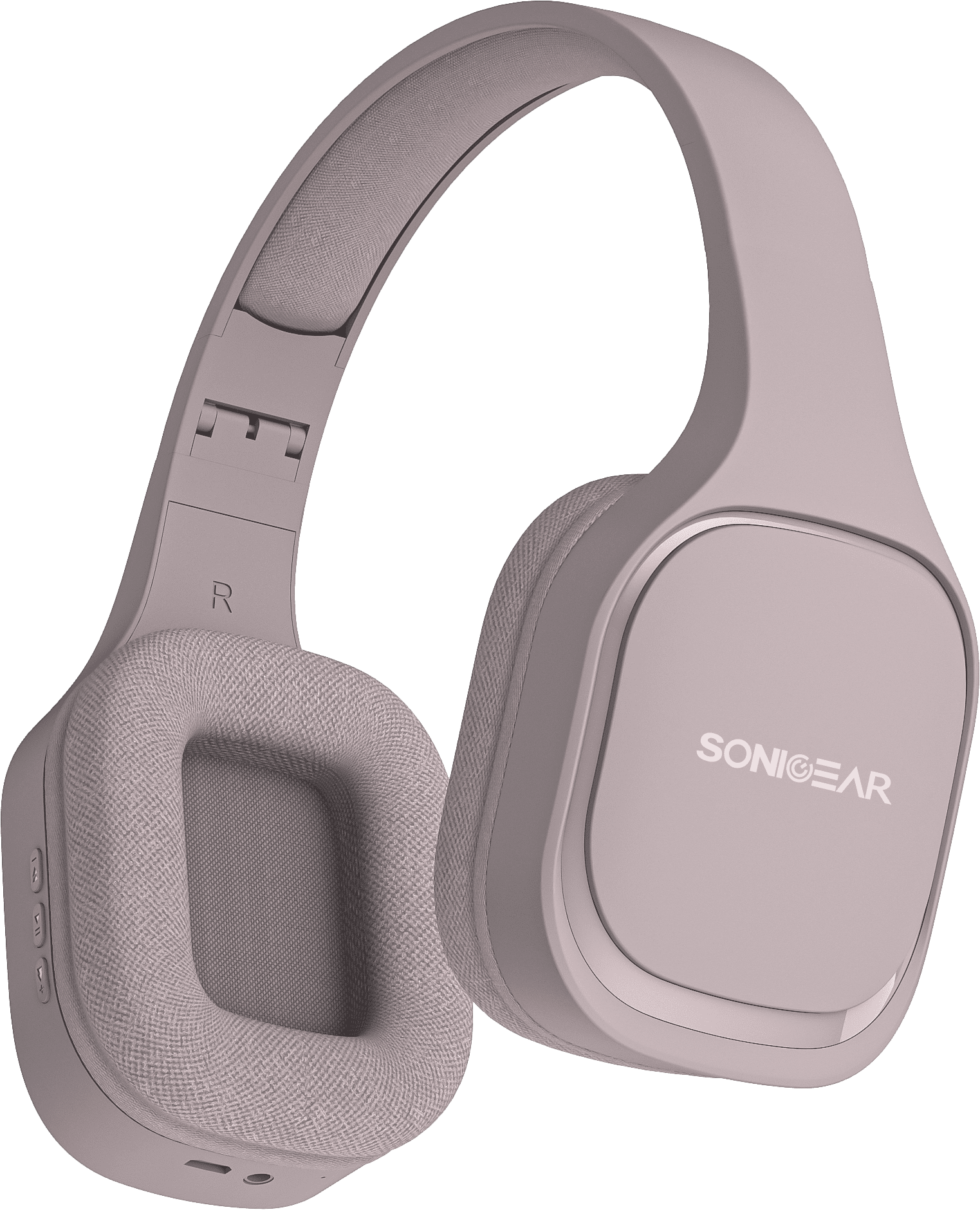1_-_main_1775741055 SonicGear Headphones Bluetooth Fabric + Foldable AIRPHONE 7 Mauve - Image 1