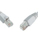 Solarix Ethernet Patch Cord CAT6a SFTP CU 0.5m Grey