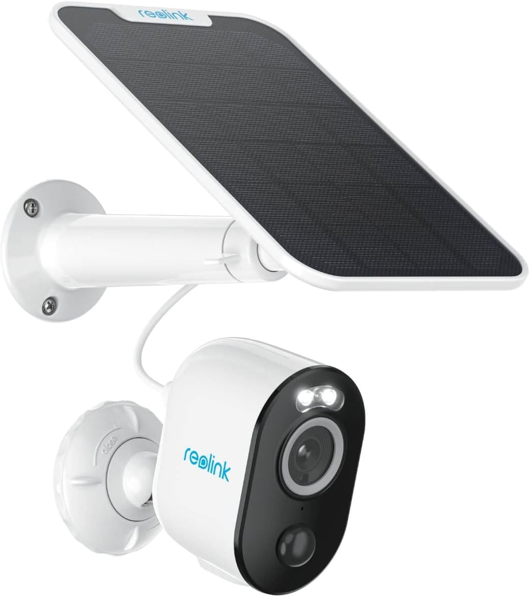 1_1736928300 Reolink Argus 3 Pro White (B330) 5MP Outdoor Battery Camera with Solar Panel (Hard Bundle) - Image 1
