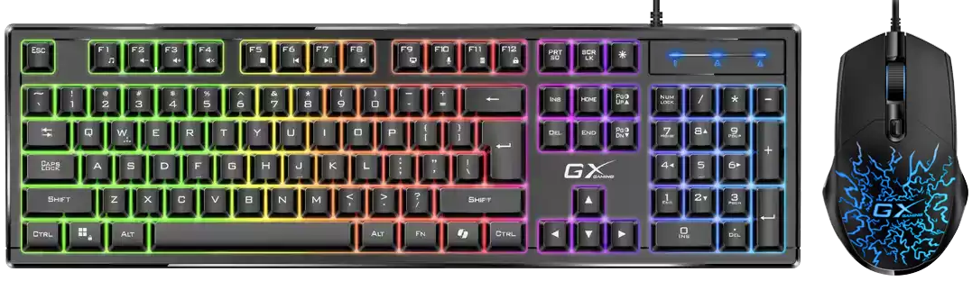 1_1768219971 Genius Gaming Combo Mouse & Keyboard Set Scorpion KM-GX3 - Image 1