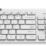 Genius Keyboard-Mouse Set Wireless+BT SlimStar 8230 White English