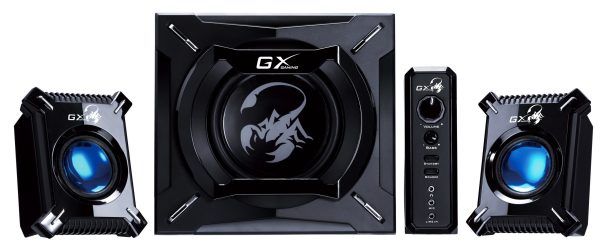 Genius Speakers 2.1 CH Gaming Speaker System 45W RMS SW-G2.1 2000 II