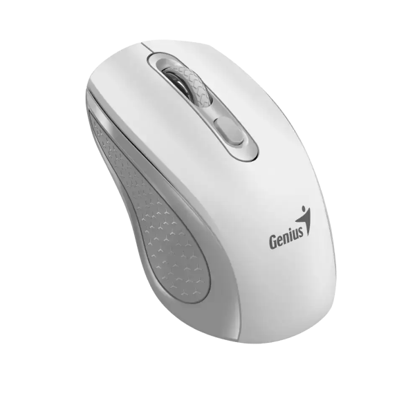 Genius Mouse Wireless Silent Ergonomic AI NX-8025 White