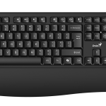 Genius Keyboard Wired AI with Palm Rest KB-123 English