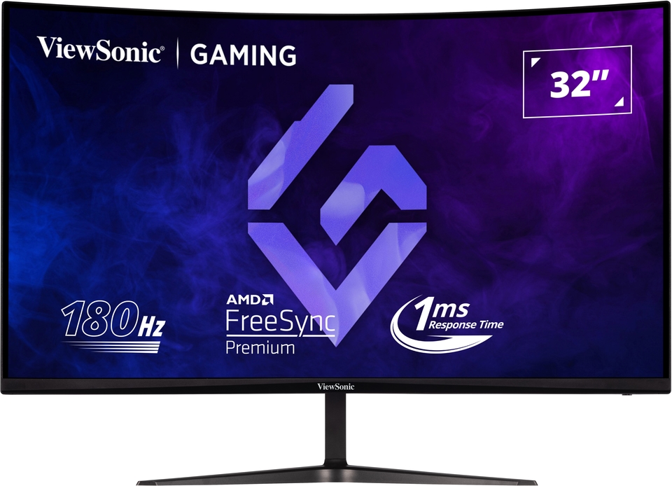 1_1769680505 Viewsonic Monitor Gaming VX 32'' 2K VA Curved 180hz HDR10 VX3218C-2K - Image 1