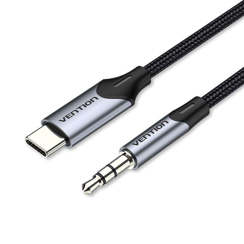 1_1770036049 Vention AUDIO CONVERTER USB-C to 3.5mm Male Cable 1.5m BGKHG - Image 1