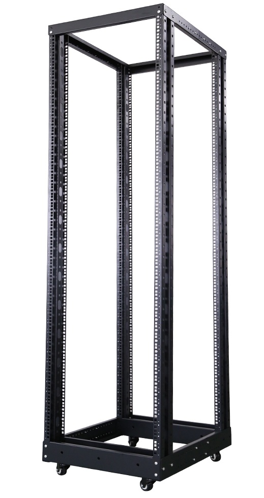 1_1770967224 NETPRO 19" Open Rack Cabinet 32U with Adjustable Depth 600-1000mm NP-OR-32U60100 (not assembled) - Image 1