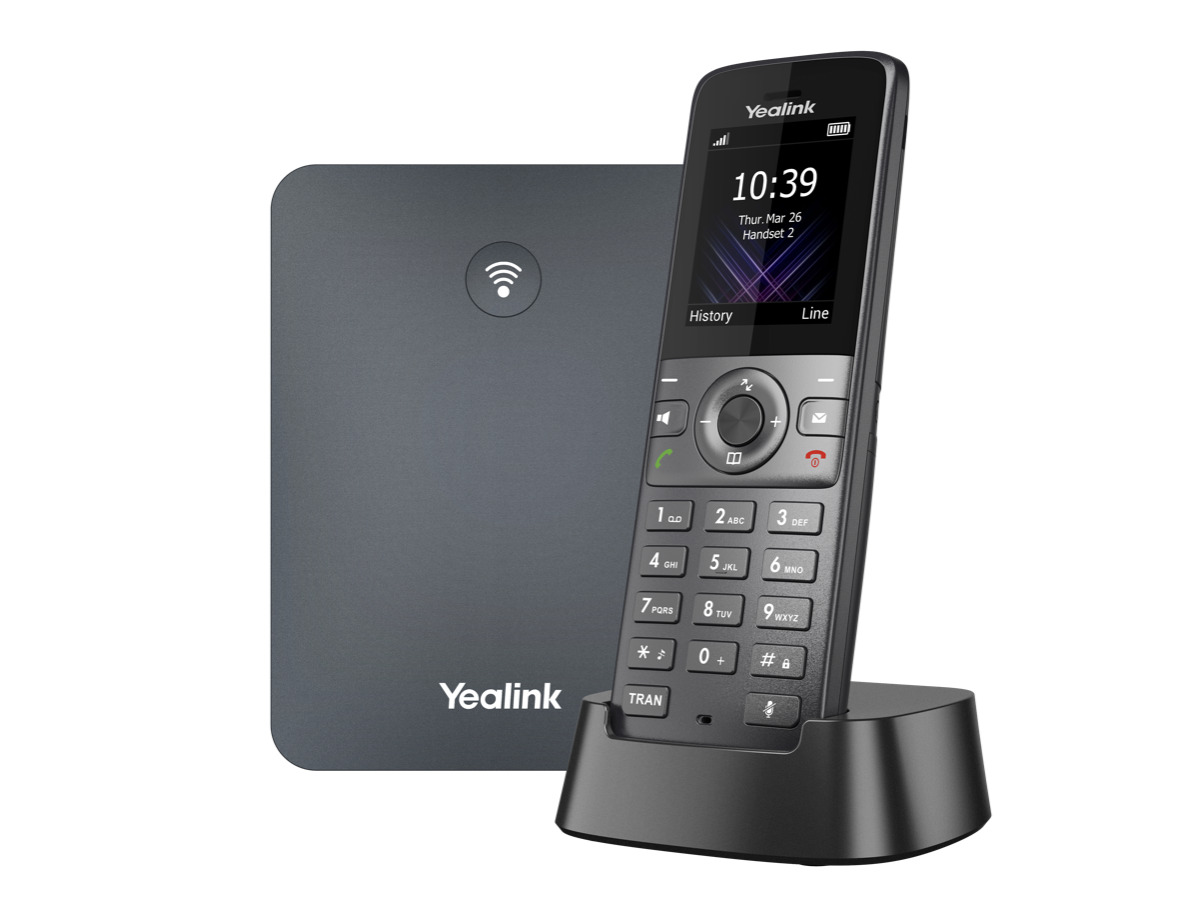 1_1773126177 Yealink IP Phone Cordless DECT Base & W74H Handset W74P - Image 1