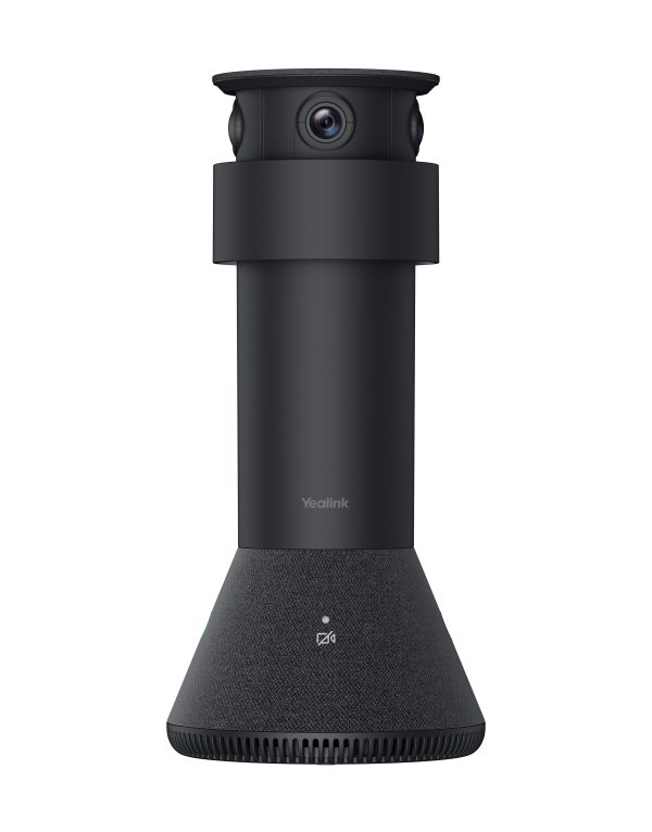 Yealink MTower Center-View Intelligent Triple-Eye Tabletop Camera with Microphone for Connecting with MeetingBar A40/A50