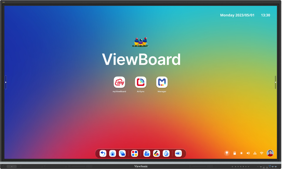 1_1773730684 Viewsonic Viewboard Interactive Display Whiteboard 86" 4K Android EDLA 50-Point Touch 70W Speaker NFC IFP8651-3C - Image 1