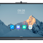 Yealink Interactive Display MeetingBoard C 75" 4K Android 15 GooglePlay BYOM Video Conferencing 50MP AI Camera 8-Mic Array MB75C-EDLA