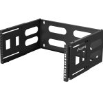 Lanberg Rack Wall Mount Folding Bracket 19" 4U 497X400/240 Black FB01-5404-10B
