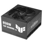 ASUS Power Supply TUF Gaming 80 PLUS Gold Fully Modular ATX 3.1 PCIe 5.1 Military Grade 850W Gold EVO Black