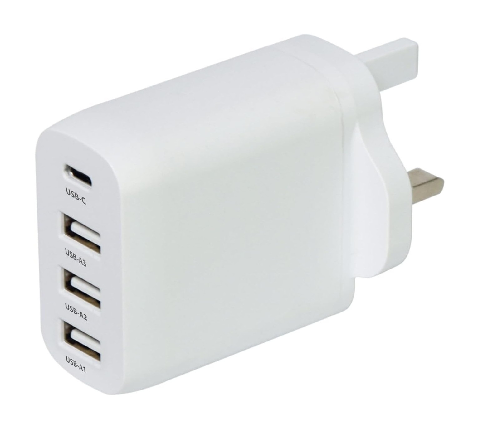 1_1779961560 Mercury POWER Wall Charger 35W 3xUSBA 1xUSBC White 421.724UK - Image 1