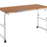 Lumivida Computer Tray Desk Mobile Height & Width Adjustable 60x1200cm FWS10-2