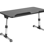 Lumivida Computer Tray Desk Multi-Purpose Foldable Ergonomic 60x34cm LPD01-7 Black