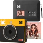 Kodak Instant Camera & Printer RETRO Mini Shot 3 Yellow 3x3 (8 sheets)