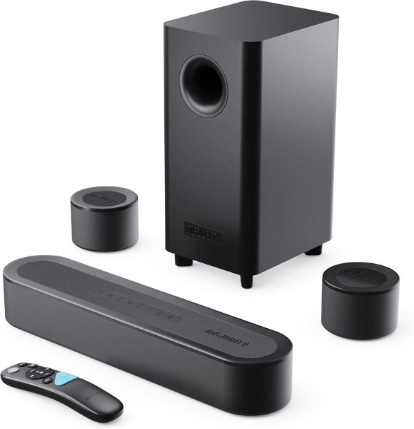 Majority Soundbar BOWFELL HALO DOLBY 5.1 230W Wired Sub & 2 Satellite Speakers