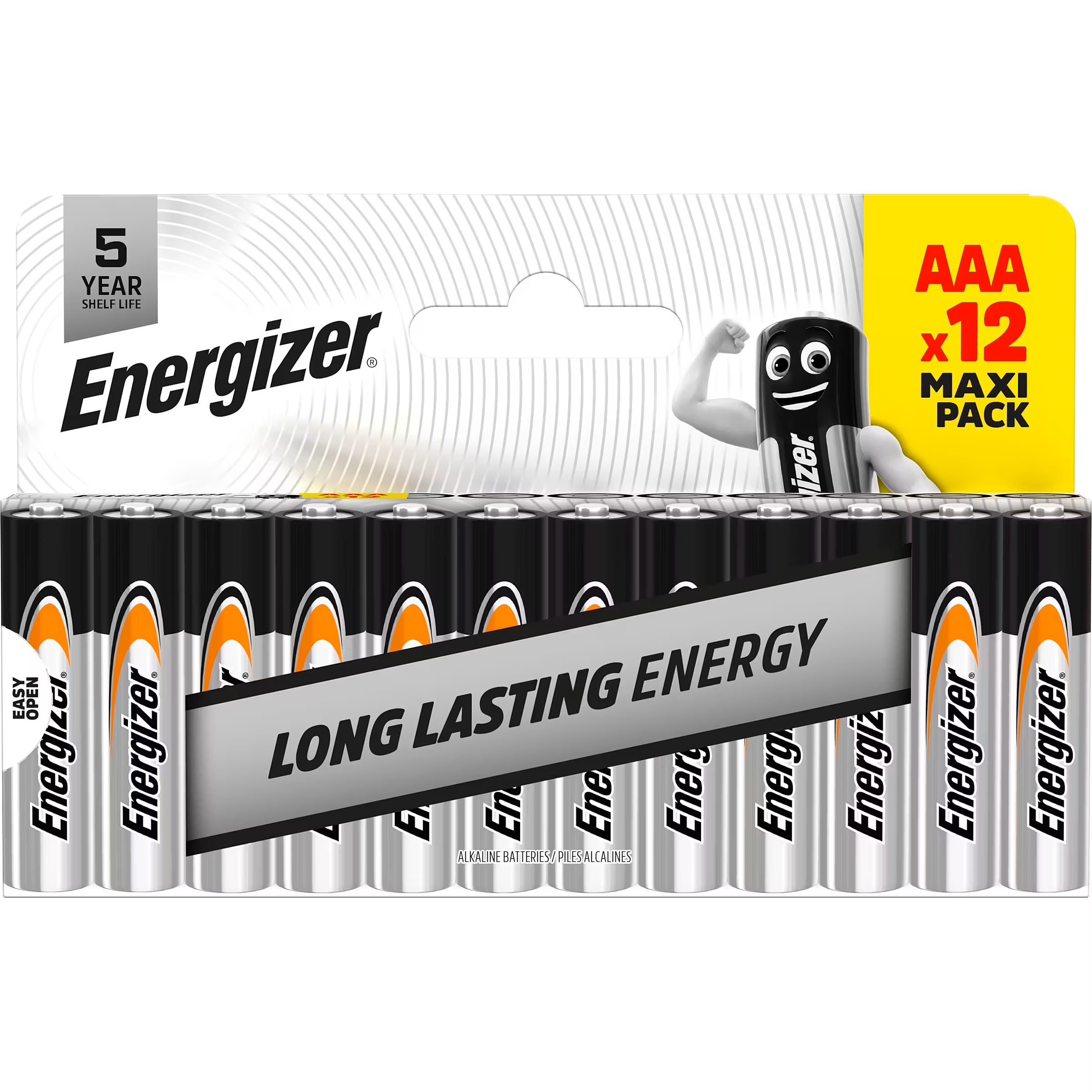 2125 Energizer Batteries Alkaline AAA (12pcs) Alkaline Everyday (Blister) - Image 1