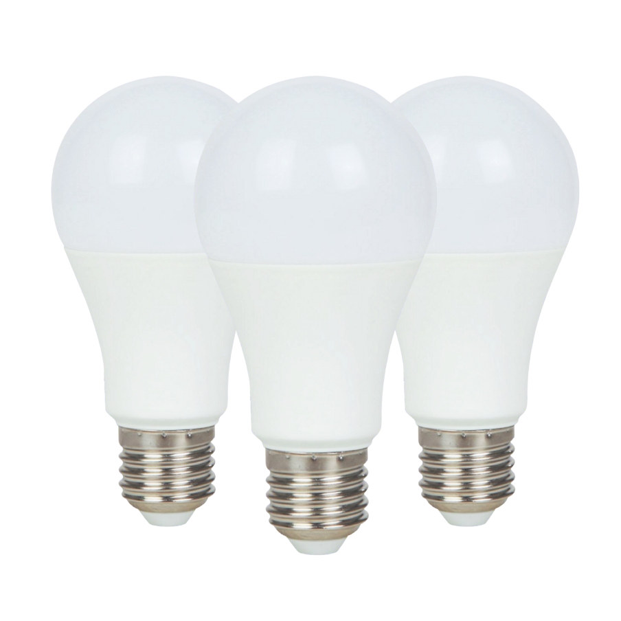 23003664_01.tif_f GBC ON LED Bulb E27 A60 15W 4000K Day White (3Pack) - Image 1