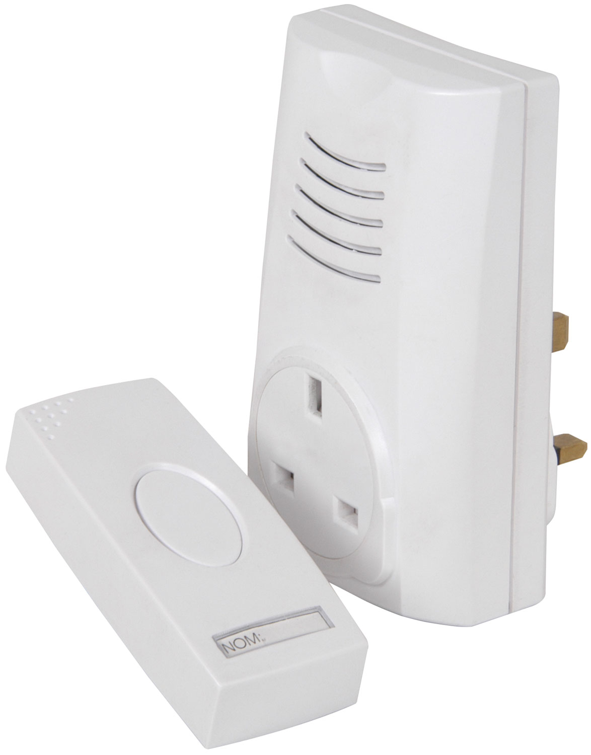 350300UK_CO1 Mercury DB300 Wireless DoorBell Plug-in & Plug-Through 350.300UK - Image 1