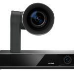 Yealink Video Conferecing Camera 4K Dual-Eye Intelligent Tracking for Medium and Large Rooms UVC86 Black