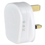 Mercury POWER Mains Plug UK 13A Fuse White 429.801UK