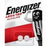 Energizer Batteries Alkaline LR54/AG10/189 (2pcs)