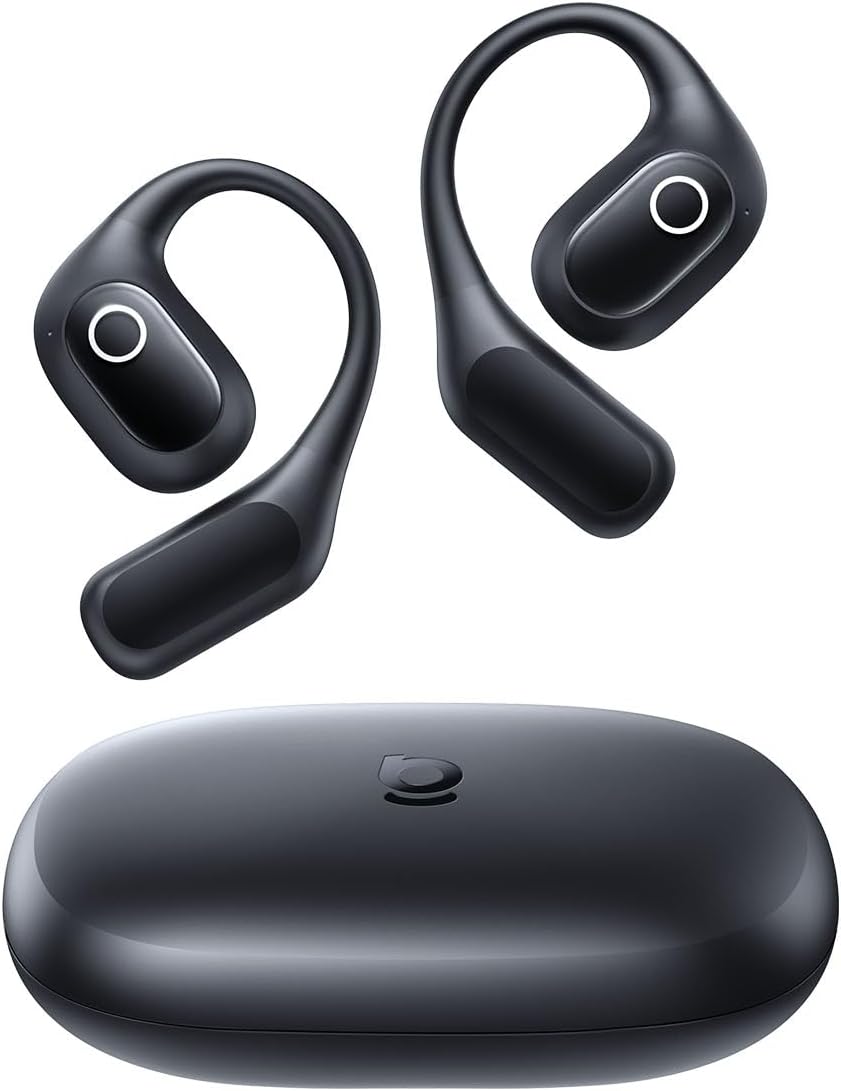 51XnDCIDaFL._AC_SL1500_ Baseus Headphones Open Ear Sports Earphones IPX5 ELI2i FIT Black - Image 1
