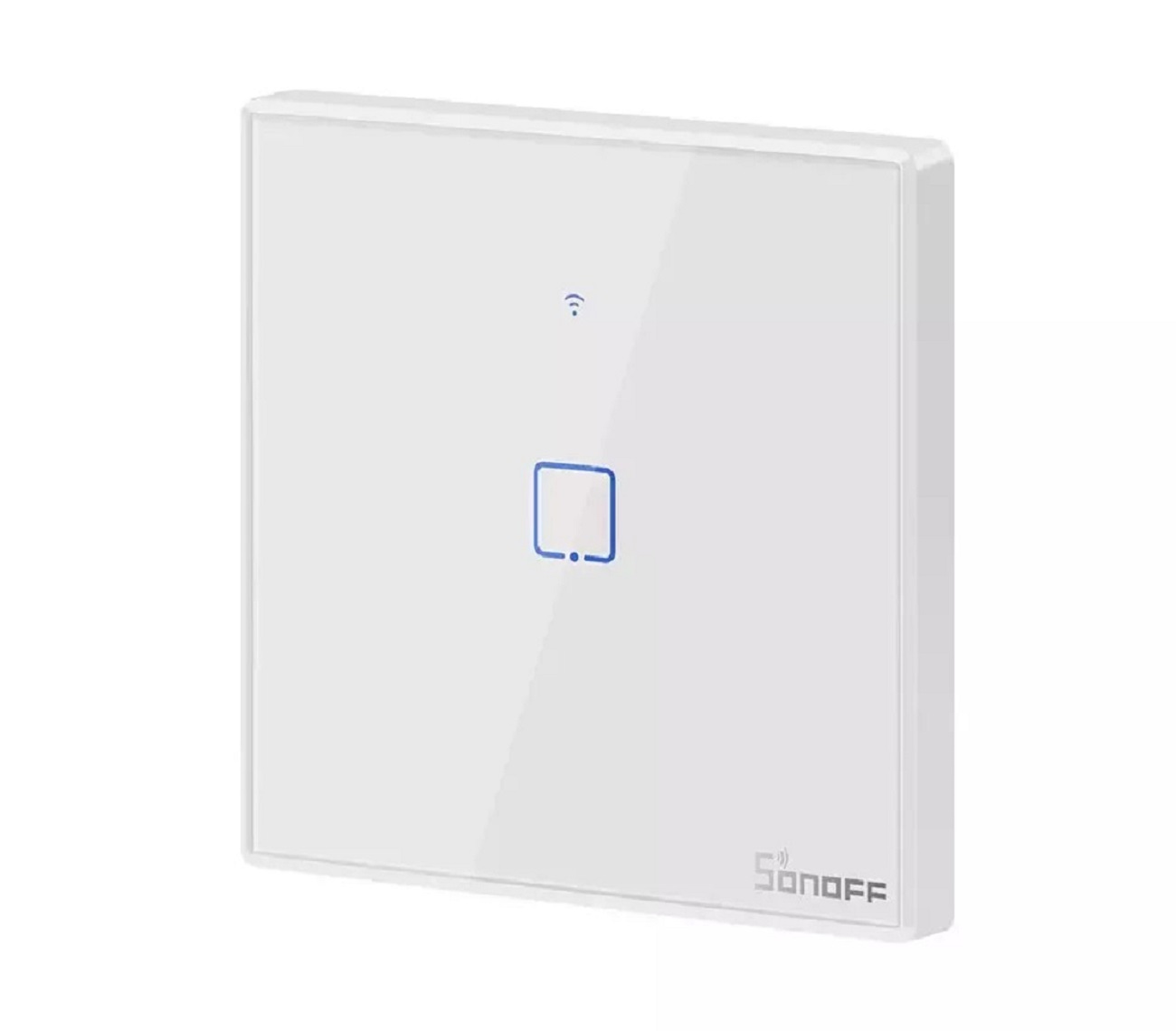52269383_extra_large Sonoff T2EU1C-RF Smart Wall Touch Switch 1-Button White - Image 1