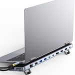 Baseus 12-in-1 Laptop Docking Station 2 x 4K HDMI & 1 x 4K DP - 2x USBC & 3x USB-A - SD Gb Lan PD100W