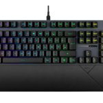 ASUS ROG Strix Scope II RX Mechanical Gaming Keyboard 104 RX Red Keys with Wrist Rest IP57 Waterproof
