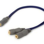 Techlink WiresNX 3.5mm to 2x3.5mm skts 0.3m 690020